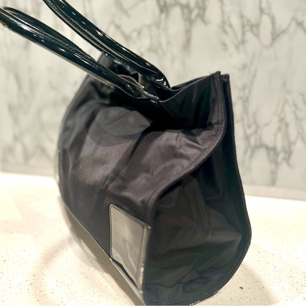 Tory Burch Black Nylon Small Ella Tote - Picture 9 of 16